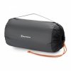 Ultralekki materac dmuchany dwuosobowy do spania na kemping i trekking HyperMotion Campmat – 190x120 cm – szary